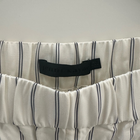 Jenni Kayne Bianca trousers in navy & stripe - size XL - Picture 4 of 7
